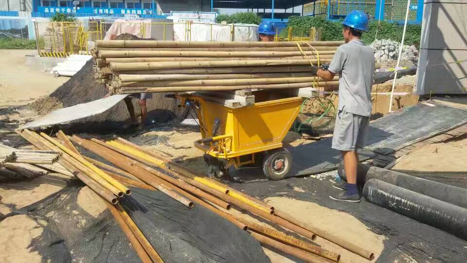 電動(dòng)灰斗車 工作現(xiàn)場(chǎng)